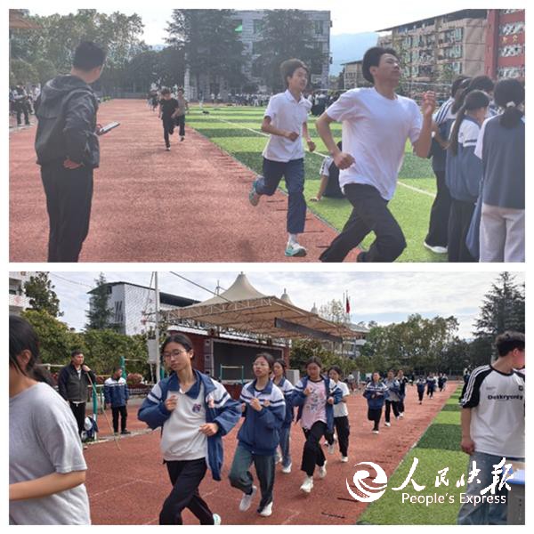 以测促练，全力备考——开江县长岭中学···